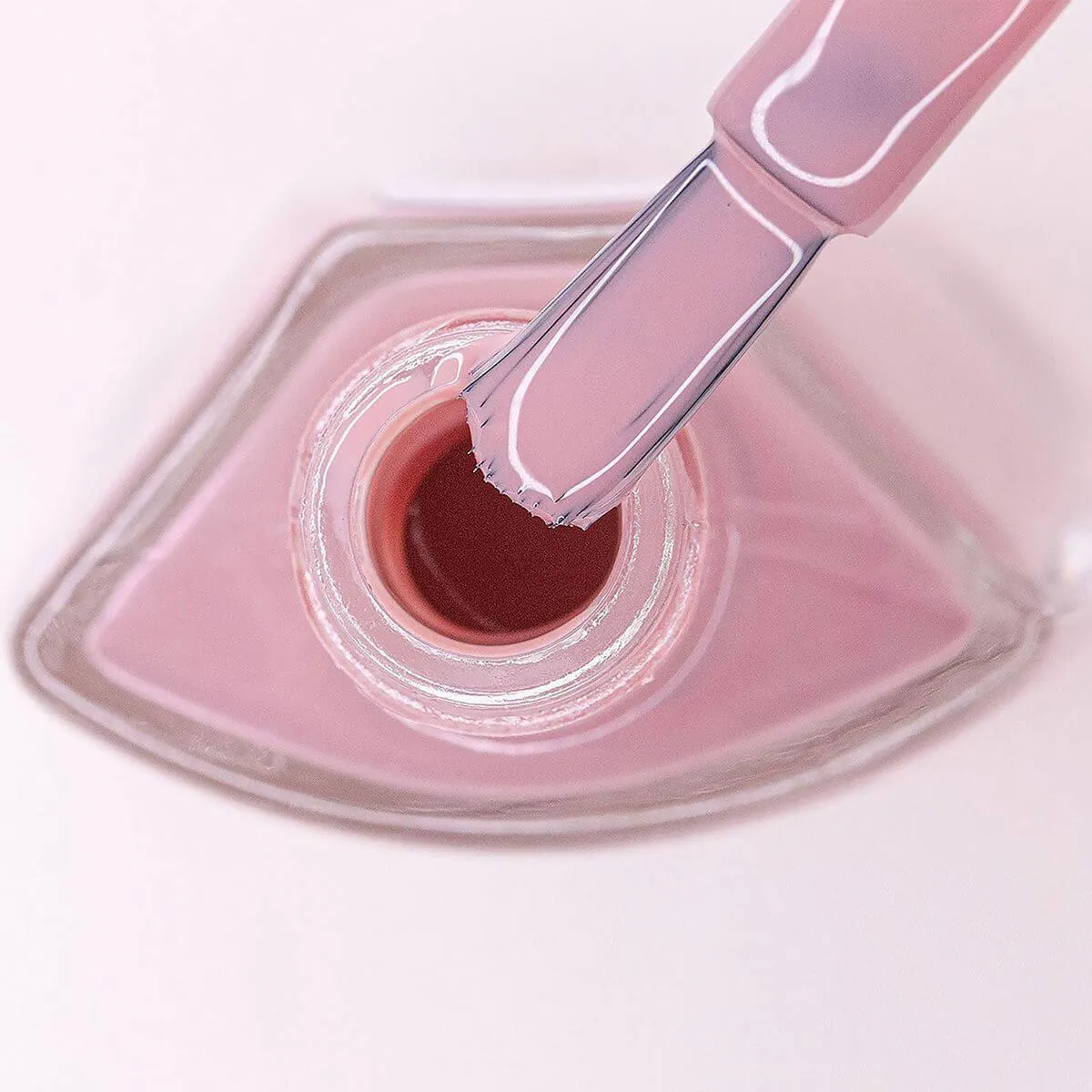 Esmalte Risqué Diamond Gel Sal Rosa Hipoalergênico com 9,5ml