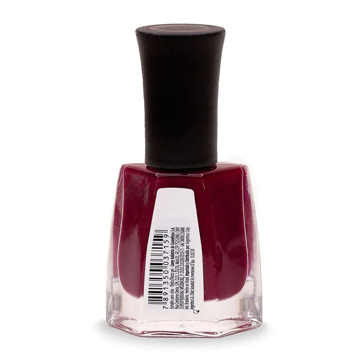 Esmalte Risqué Diamond Gel Amora Negra Hipoalergênico com 9,5ml