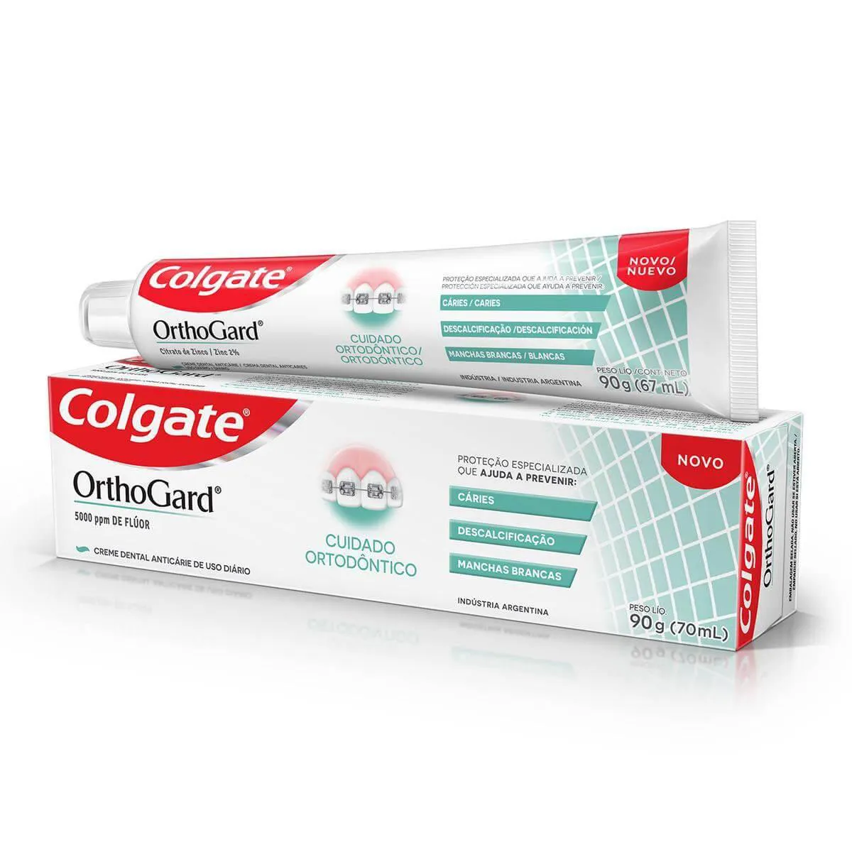 Creme Dental Colgate OrthoGard Cuidado Ortodôntico 90g