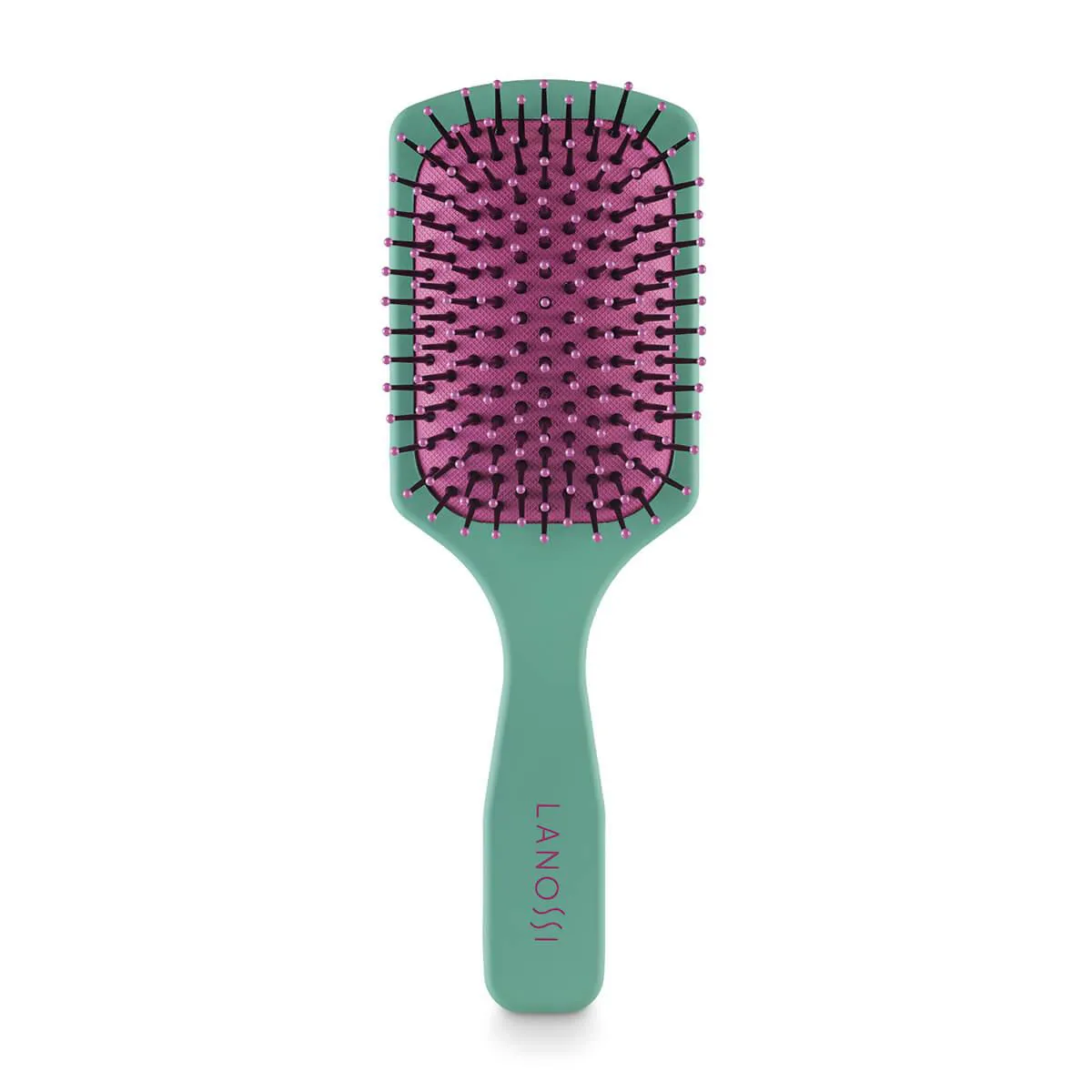 Escova de Cabelo Lanossi Color Raquete Quadrada - 1 unidade