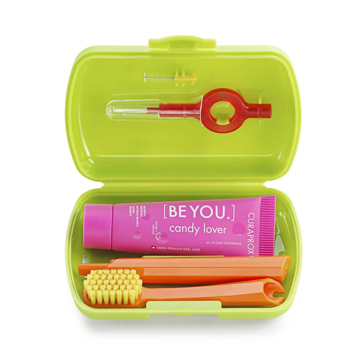 Kit Viagem Curaprox Escova de Dente 5460 + Escova Interdental + Pasta de Dente 10ml