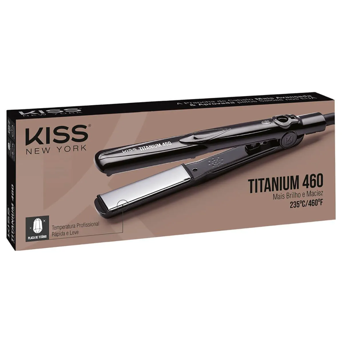 Prancha Smart Titanium Lizz 230C Bivolt