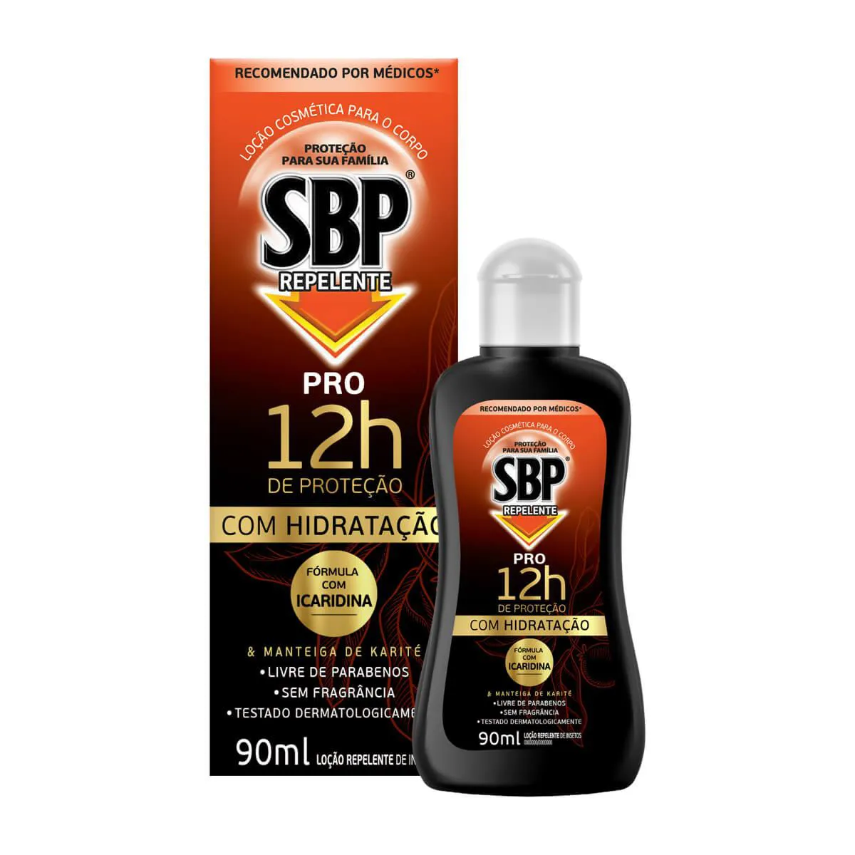 Repelente SPB Pro 12h Loção 90ml