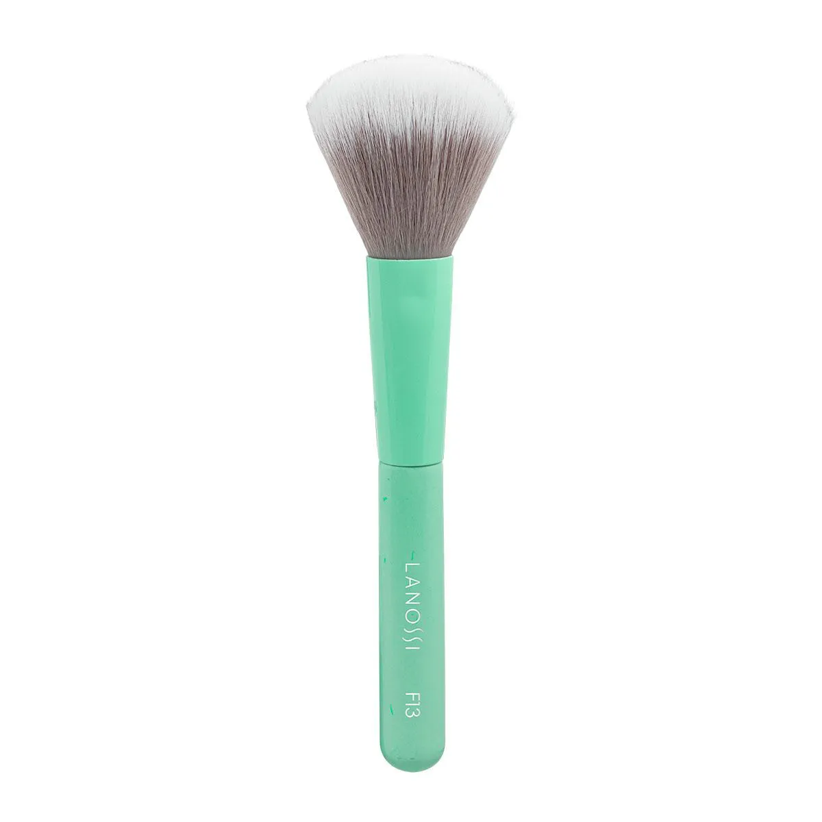 Kit com 3 Pinceis de Maquiagem Lanossi e 1 Esponja + 1 Necessaire Mint Green