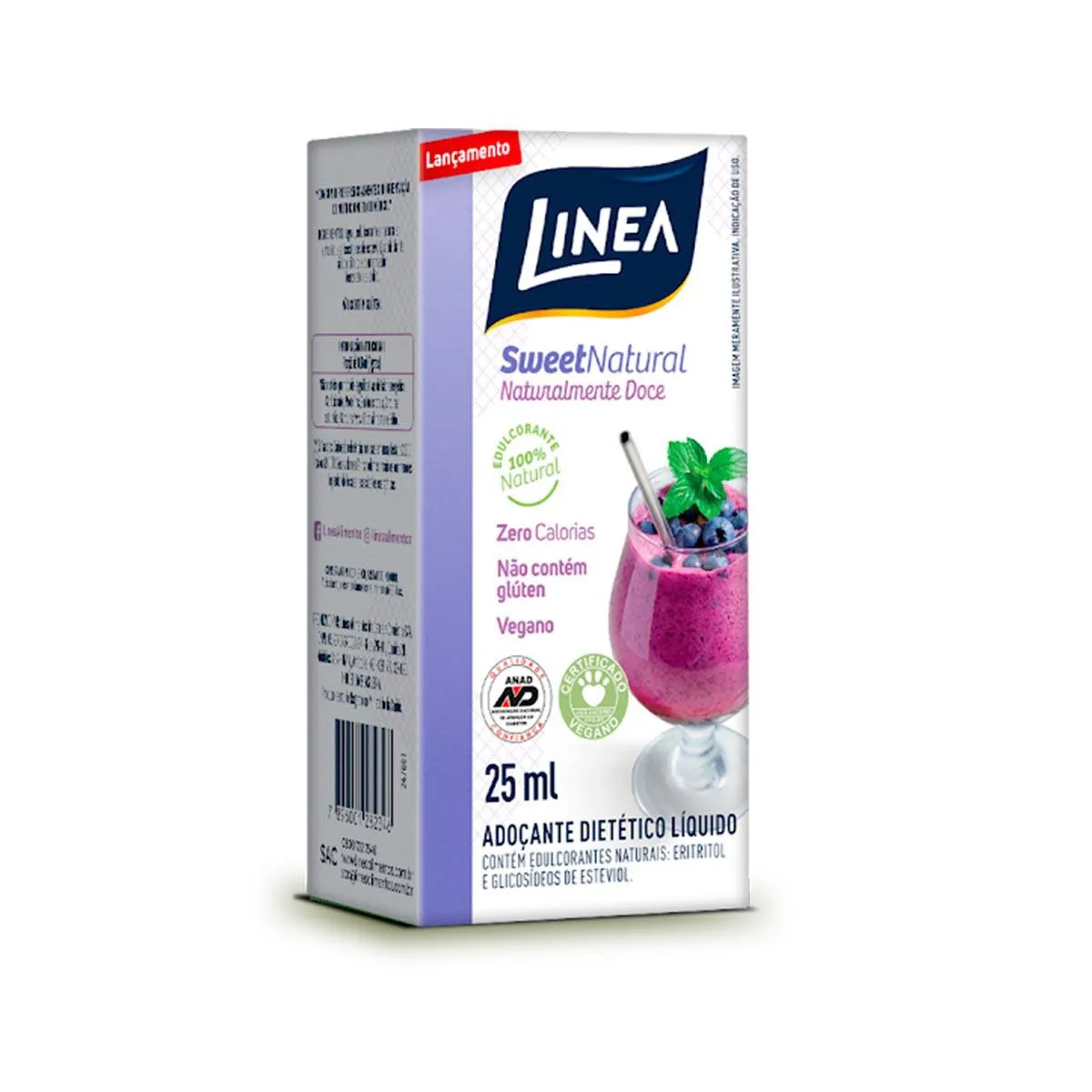 Adoçante Líquido Linea Sweet Natural 25ml