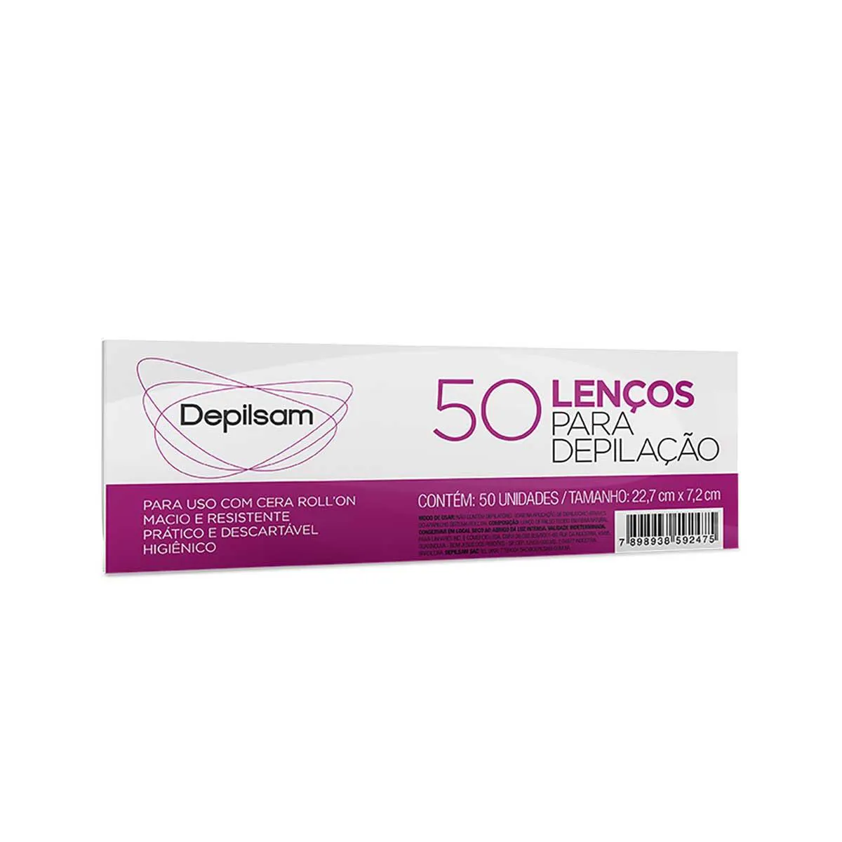 Lenço para Depilação Depilflax C/ 20 Unid