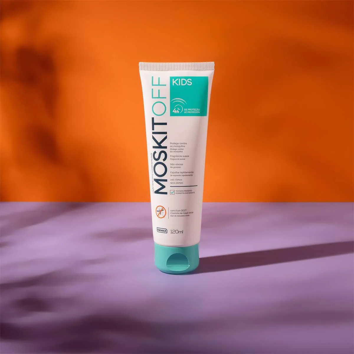 Repelente de Inseto Infantil Moskitoff Kids com DEET Loção 120ml