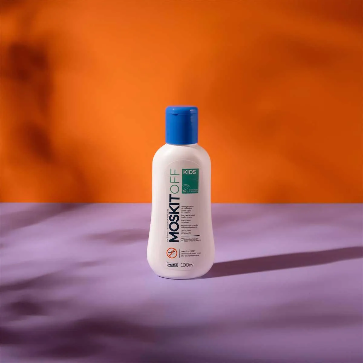 Repelente de Inseto Infantil Moskitoff Kids com DEET Loção 100ml
