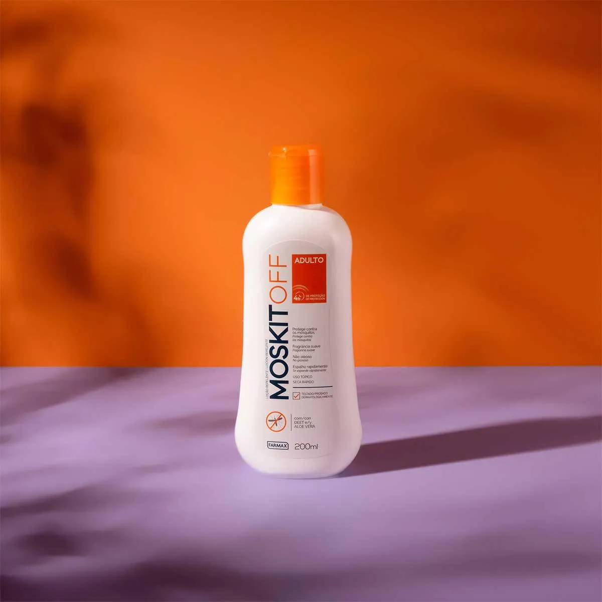Repelente de Inseto Moskitoff com DEET Loção 200ml