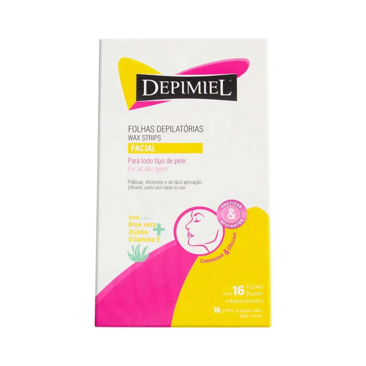 Folhas Prontas Corporal Depilsam Mel 10 Pares