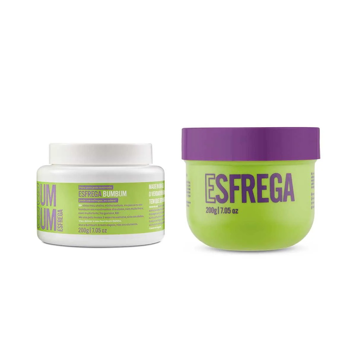 Esfoliante Facial e Corporal Esfrega Beleza Brasileira 200g