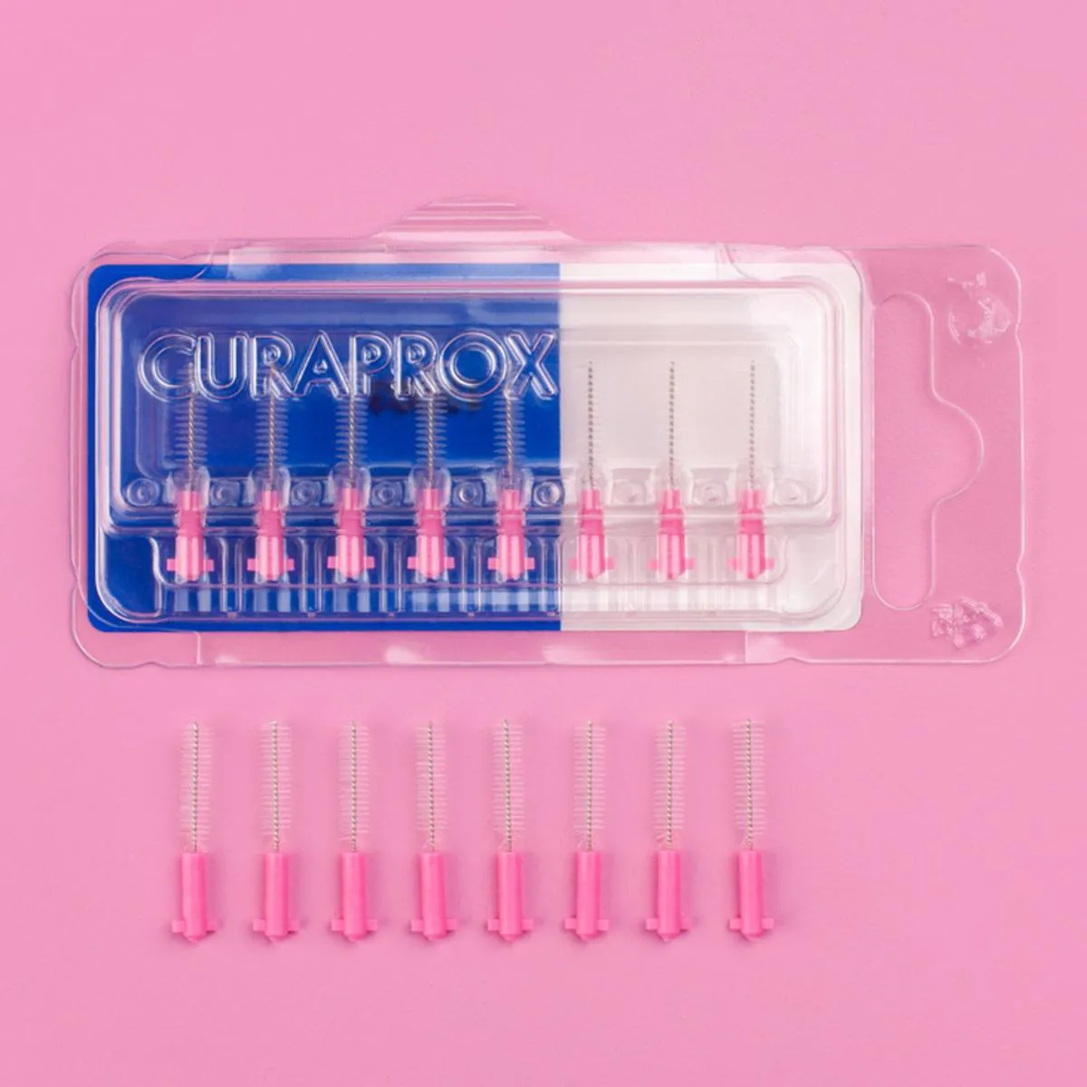 Refil para Escova Interdental Curaprox Prime 0,08mm 8 unidades