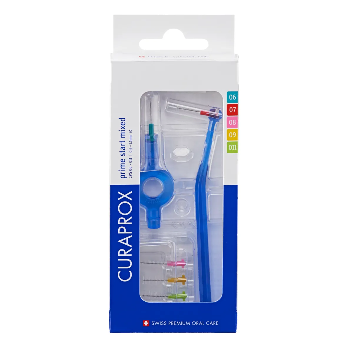 Kit Refil para Escova Interdental Curaprox Prime 0,06mm a 0,11mm