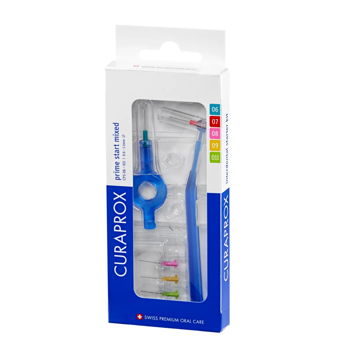 Kit Refil para Escova Interdental Curaprox Prime 0,06mm a 0,11mm