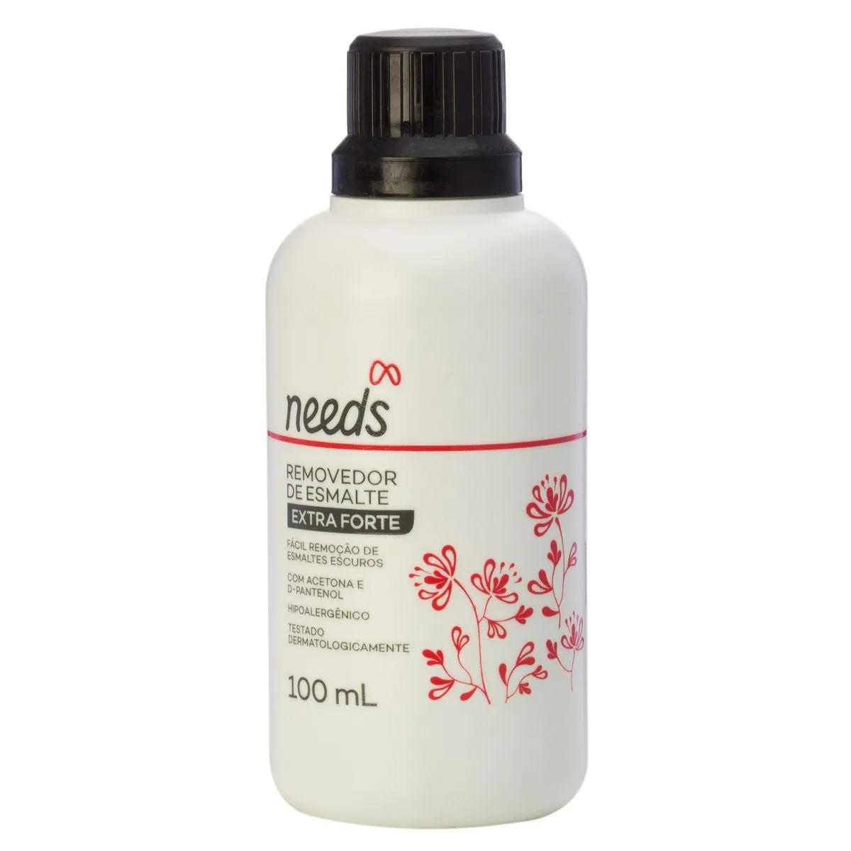 Kit Removedor Esmalte Minná com Acetona 100ml (3 Unidades)
