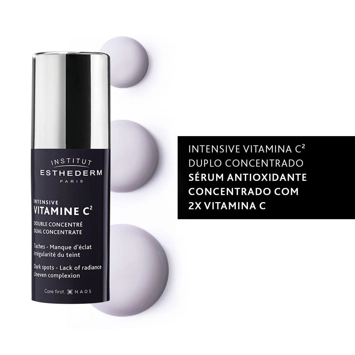 Sérum Facial Antioxidante Esthederm Intensive Vitamina C² Duplo Concentrado 10ml