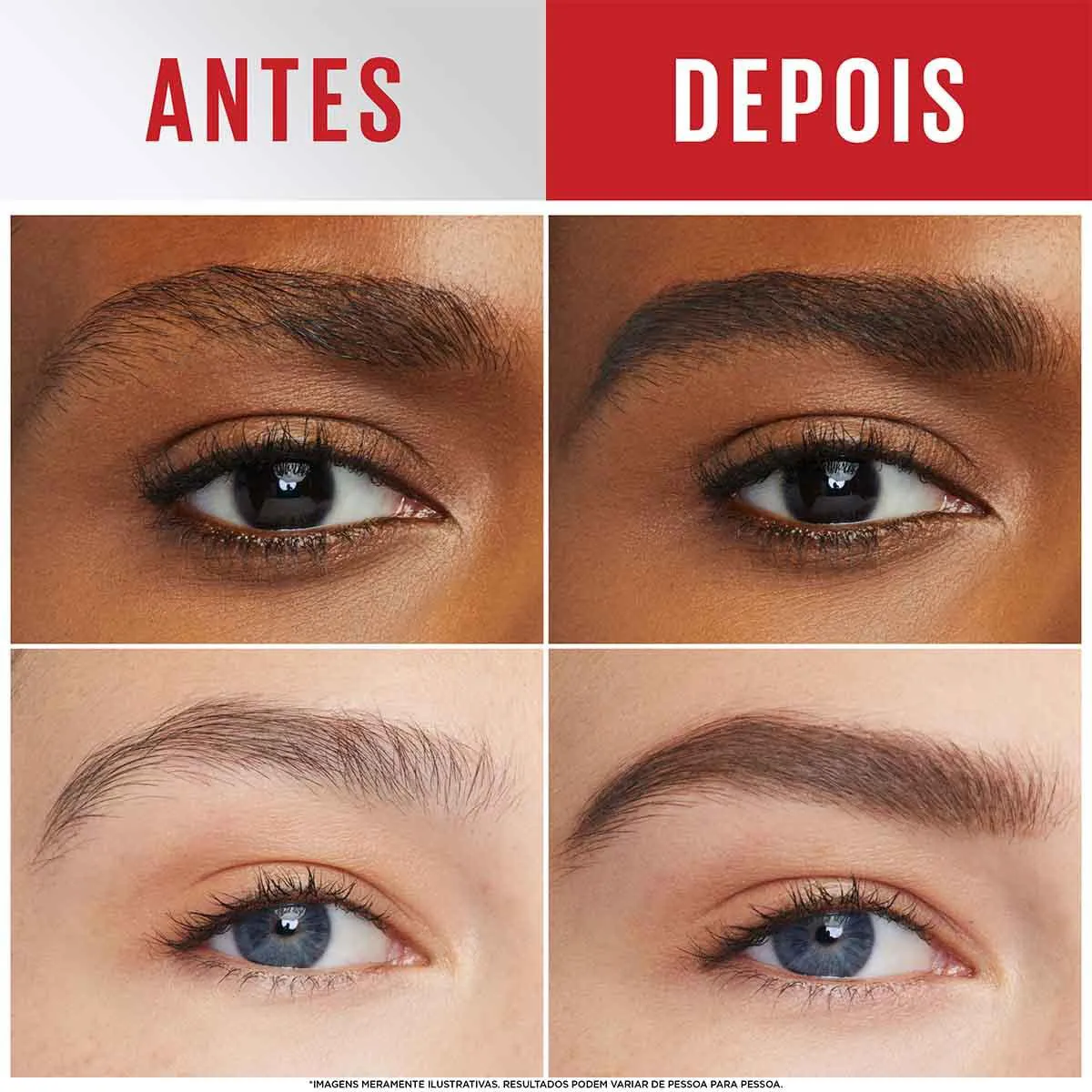 Gel de Sobrancelha Maybelline NY Tattoo Brow 3 Dias Deep Brown 5ml