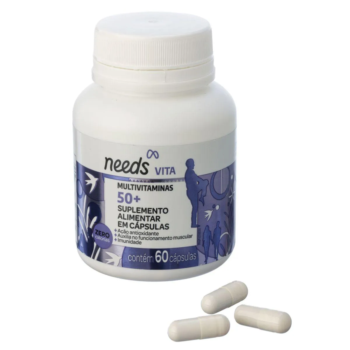 Polivitamínico Needs Vita 50+ 60 cápsulas