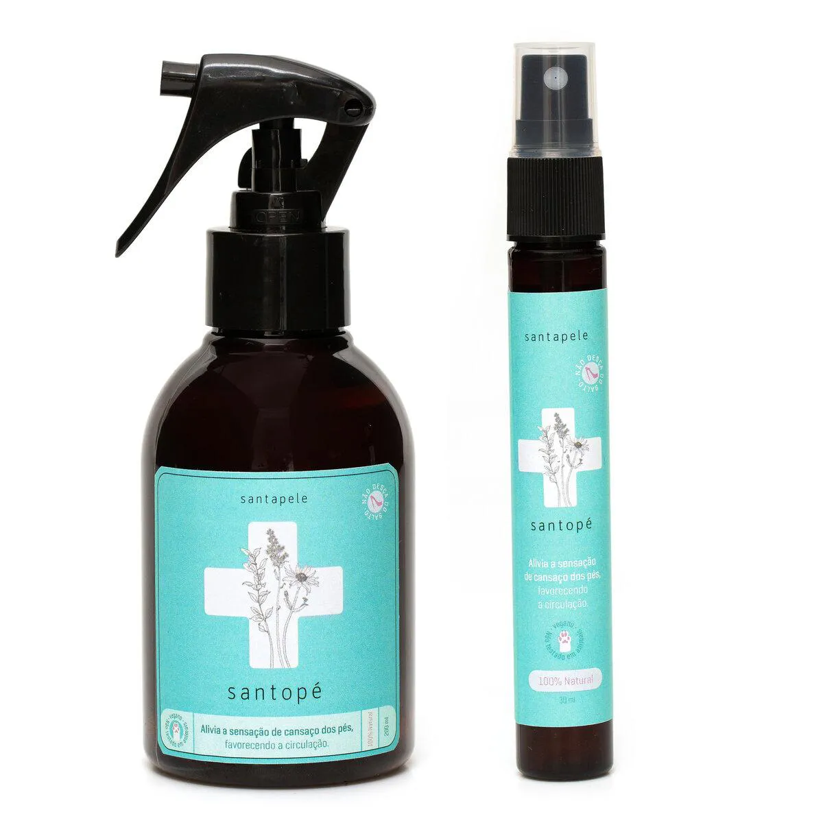 Gel Esfoliante para os Pés com Carvão Ativado Dermopés Abelha Rainha 130g