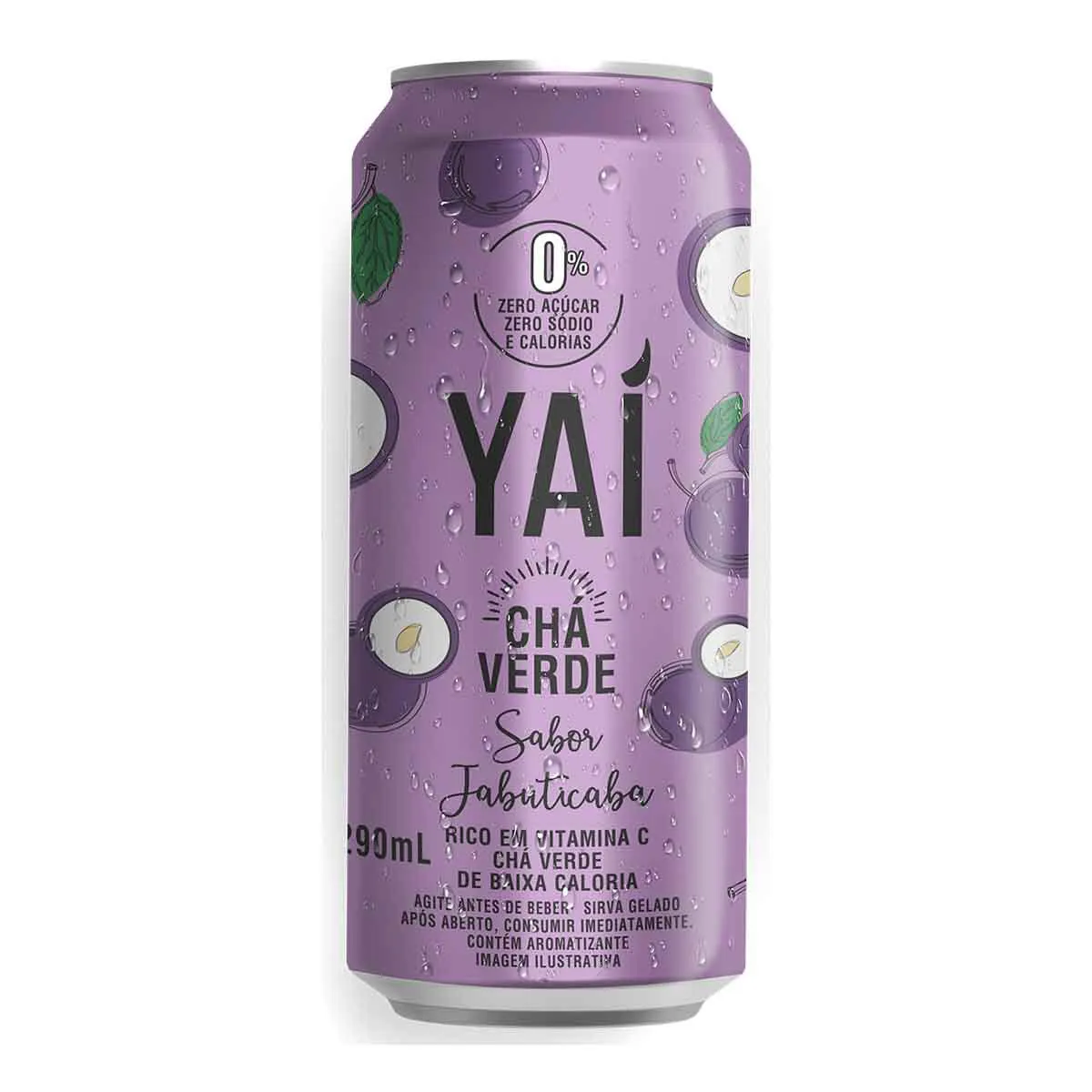 Chá Verde Yaí Sabor Jabuticaba 290ml