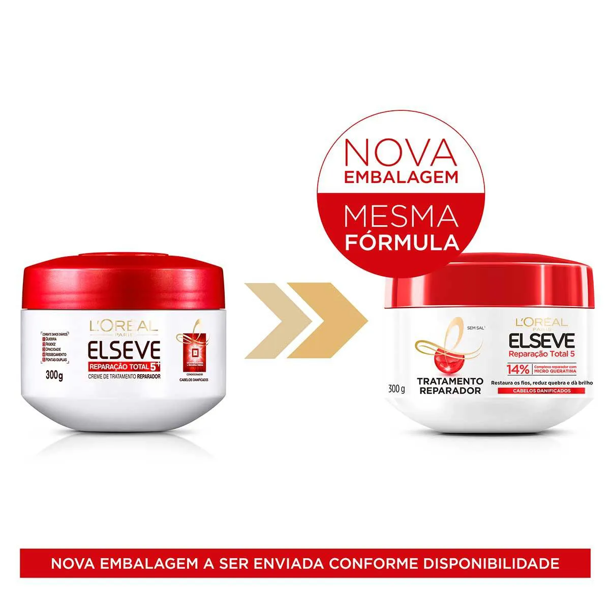 Kit L'Oréal Paris Elseve Cronograma Capilar - Creme de Tratamento Óleo Extraordinário Nutrição Intensa + Preenchedor Hidra Hialurônico + Reparação Total 5