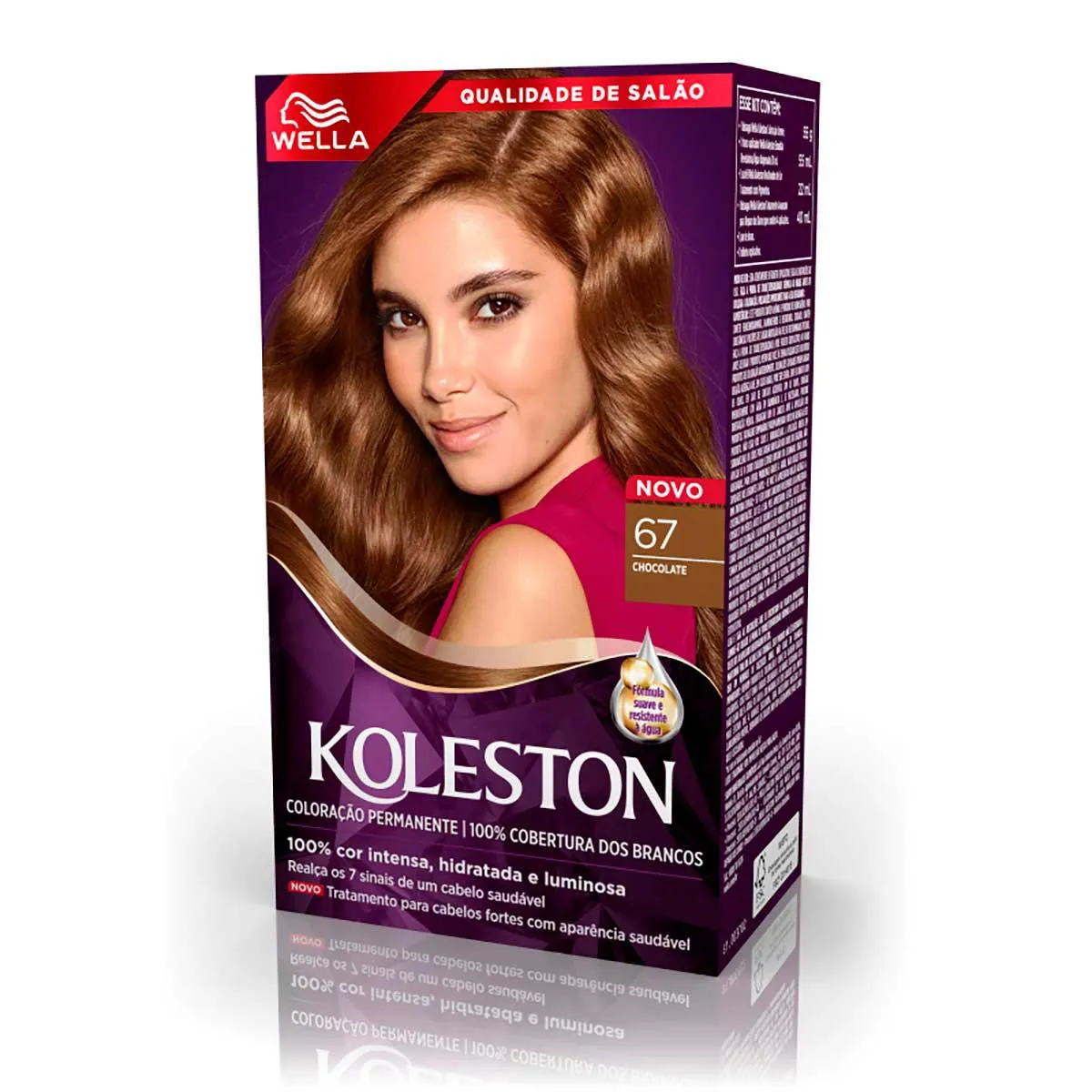 Tinta de Cabelo Permanente Koleston Noites Iluminadas - Chocolate