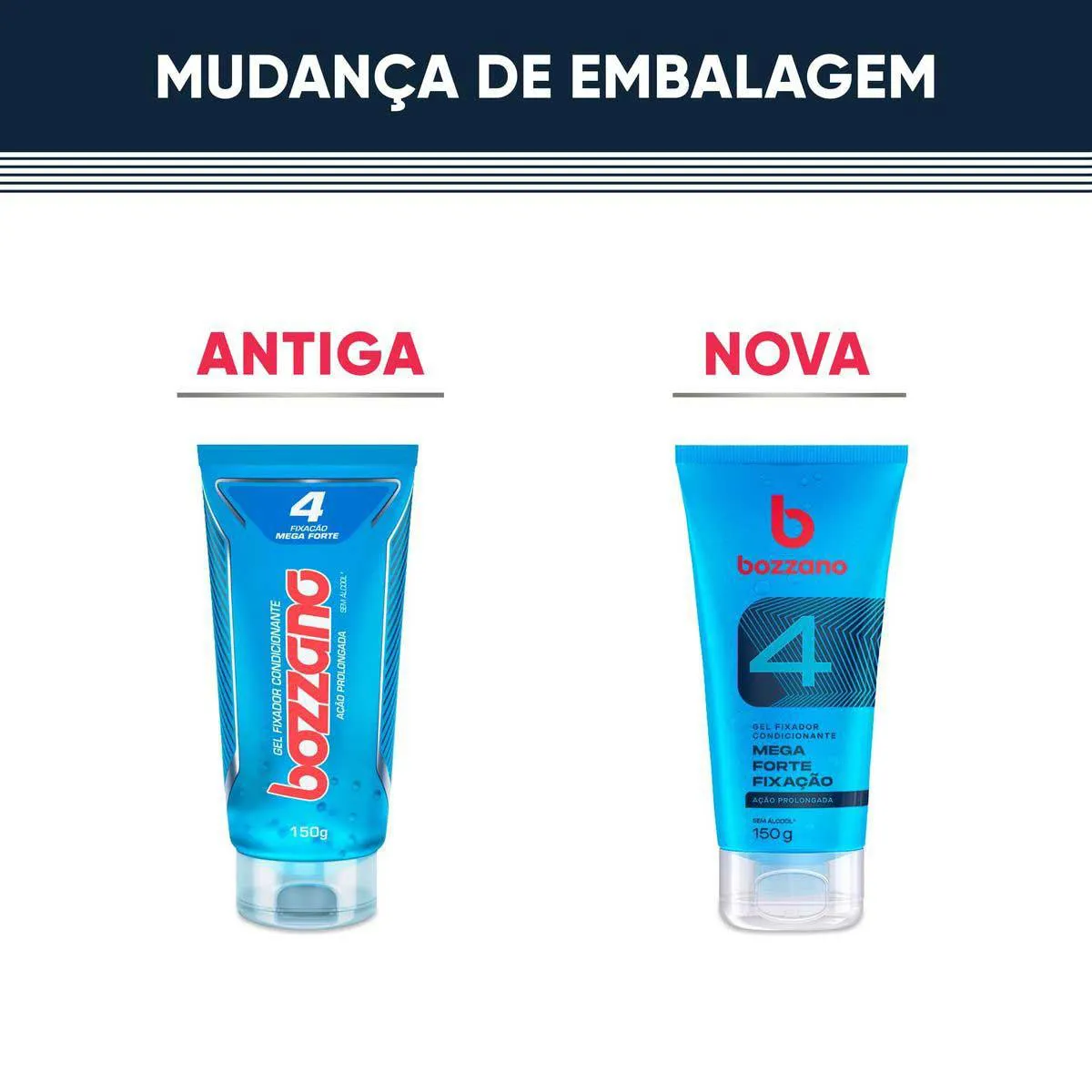 Gel Fixador Condicionante Bozzano Ação Prolongada 150g