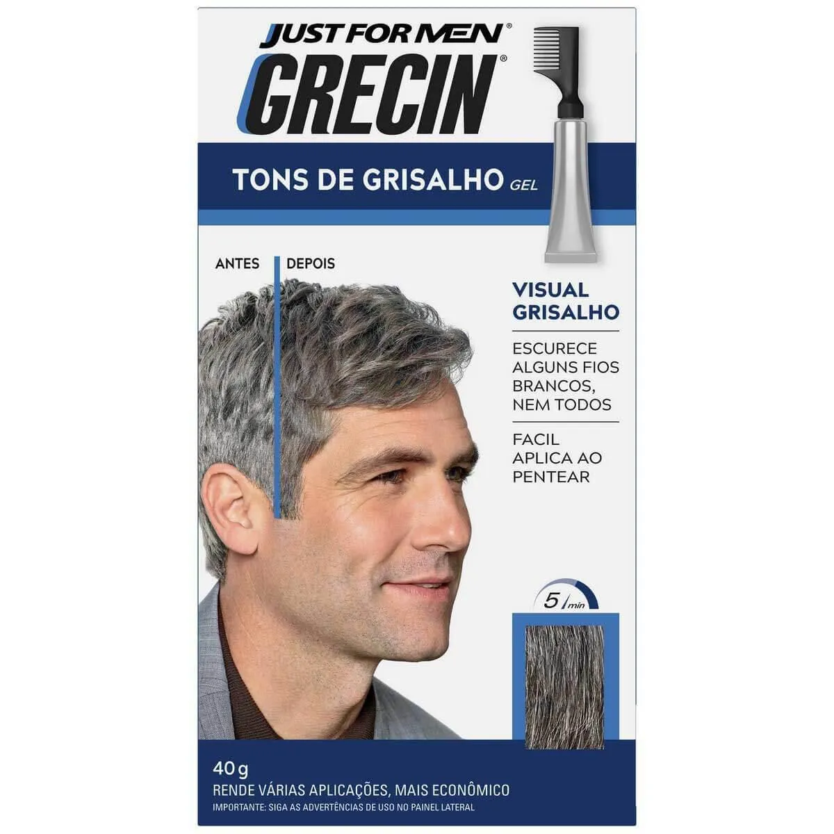 Coloraçao Beauty Color Men Preto - Kit C / 2un