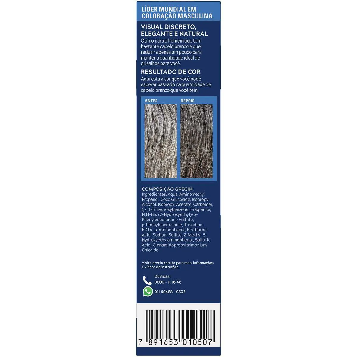 Gel Tonalizante Grecin Tons de Grisalho com 40g