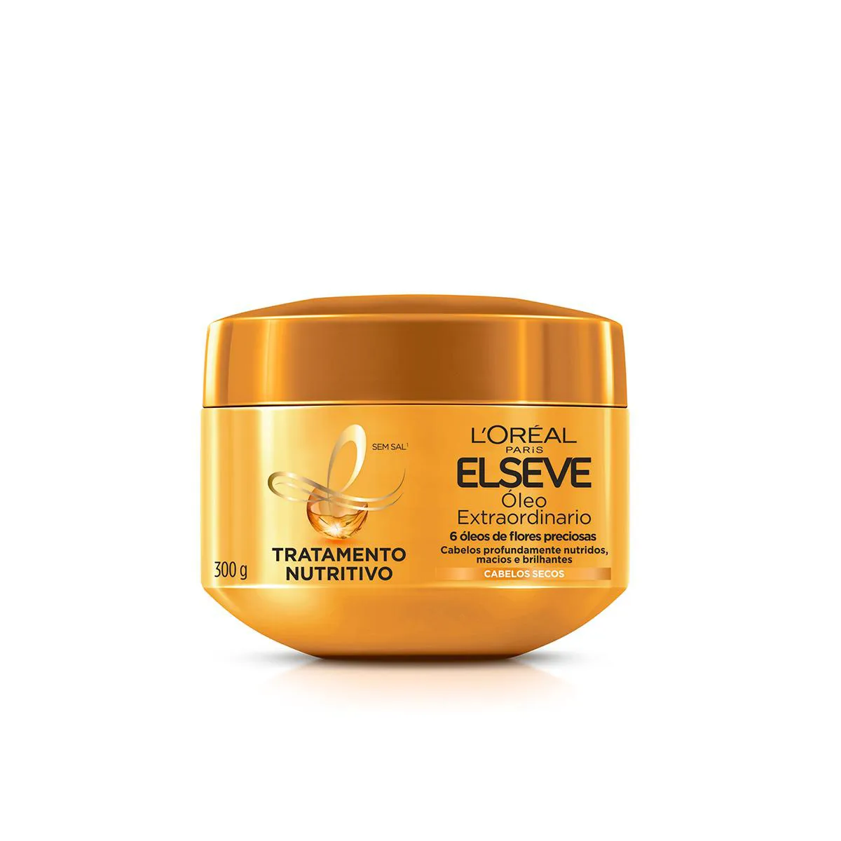 Kit L'Oréal Paris Elseve Cronograma Capilar - Creme de Tratamento Óleo Extraordinário Nutrição Intensa + Preenchedor Hidra Hialurônico + Reparação Total 5