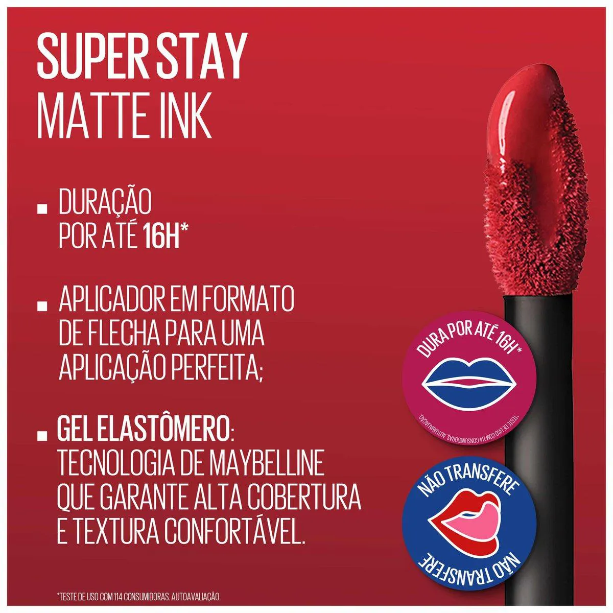 Batom Líquido Maybelline SuperStay Matte Ink City Edition 5ml - 125 Inspirer