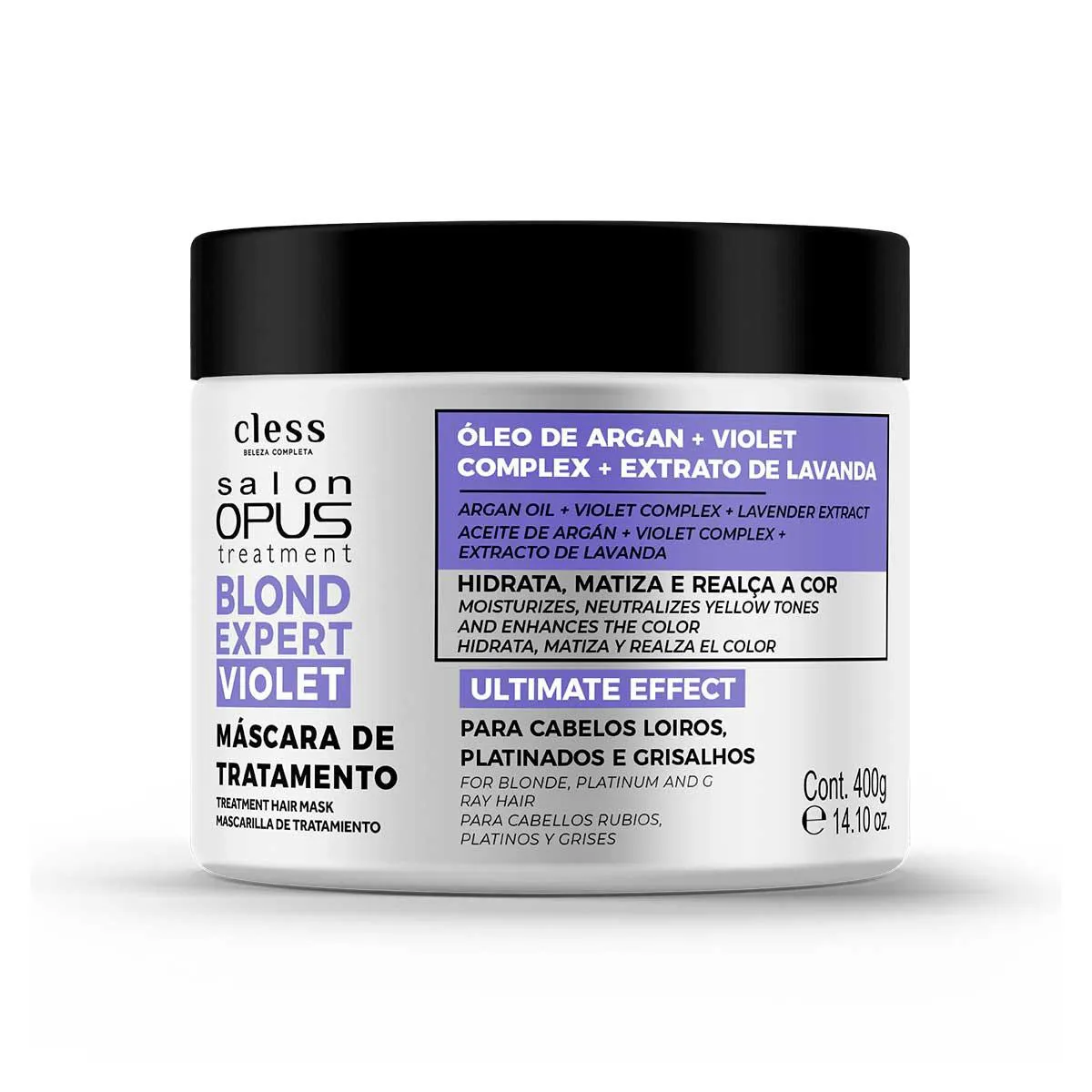 Máscara de Hidratação Salon Opus Liso Perfeito 400g
