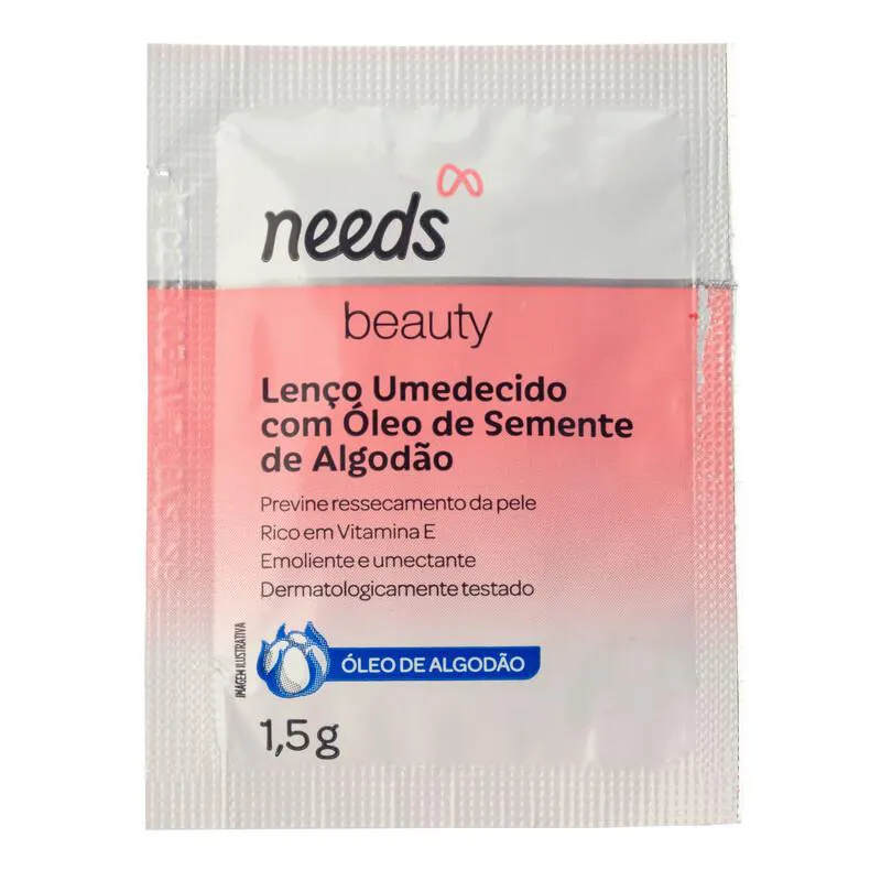 Folha Depilatória Corporal Needs Beauty Pele Delicada 16 Folhas