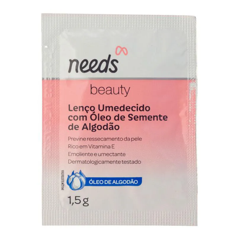 Folha Depilatória Facial Needs Beauty Pele Delicada 16 Folhas