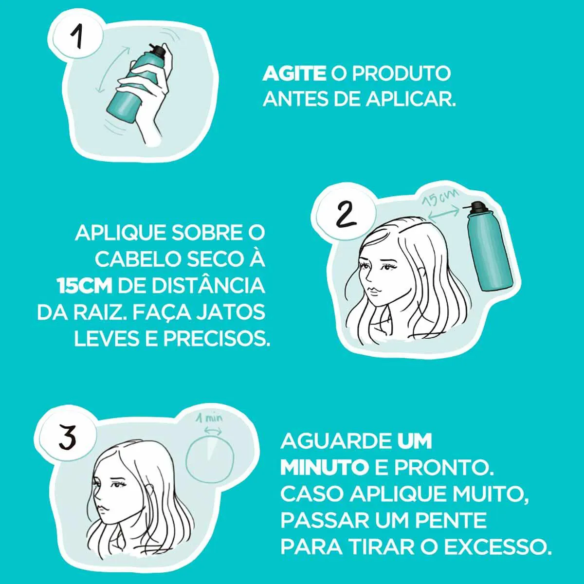 Retoque de Raiz L'Oréal Paris Magic Retouch - Castanho Escuro Retoque Rápido para Raízes