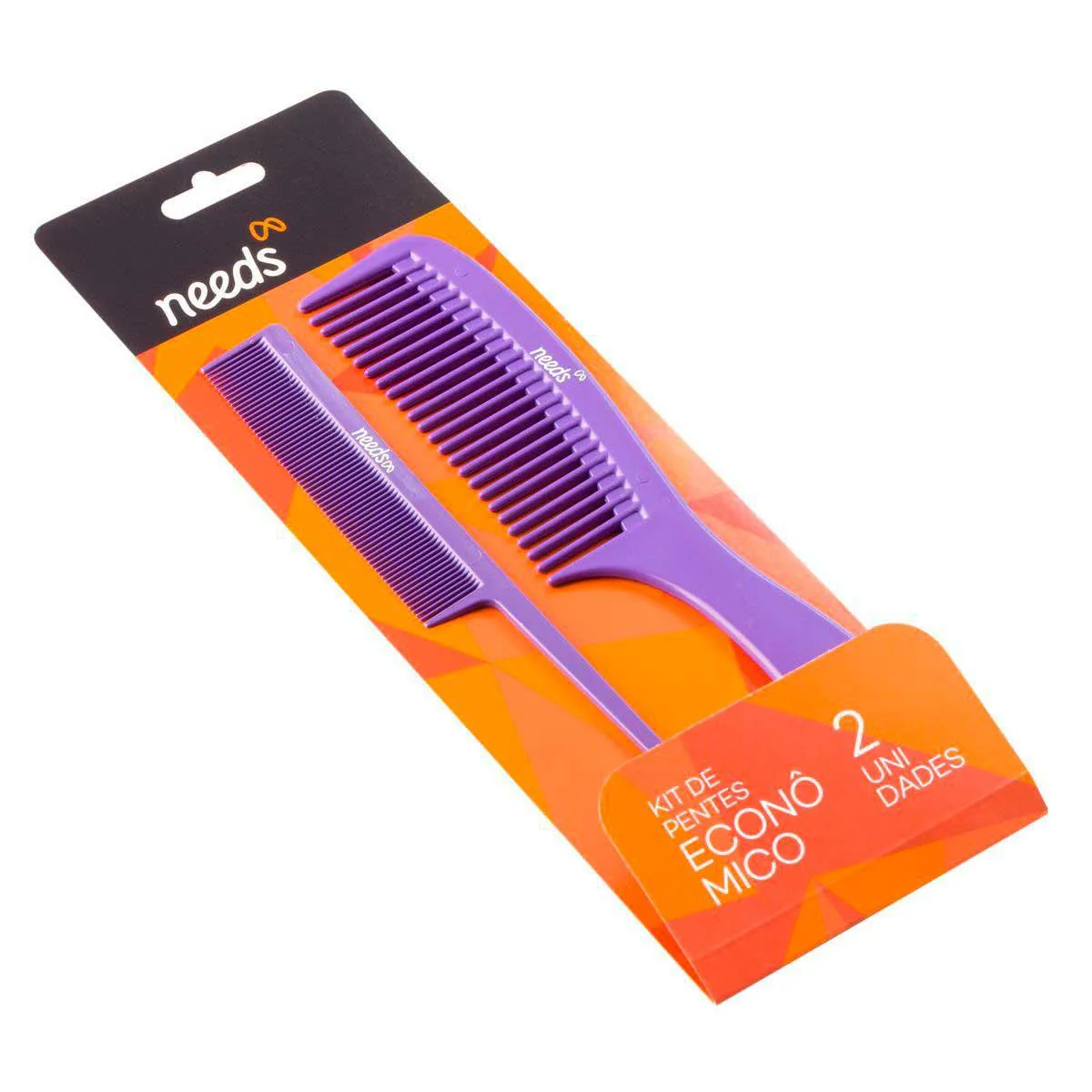 Kit Pente de Cabelo Needs 2 Unidades