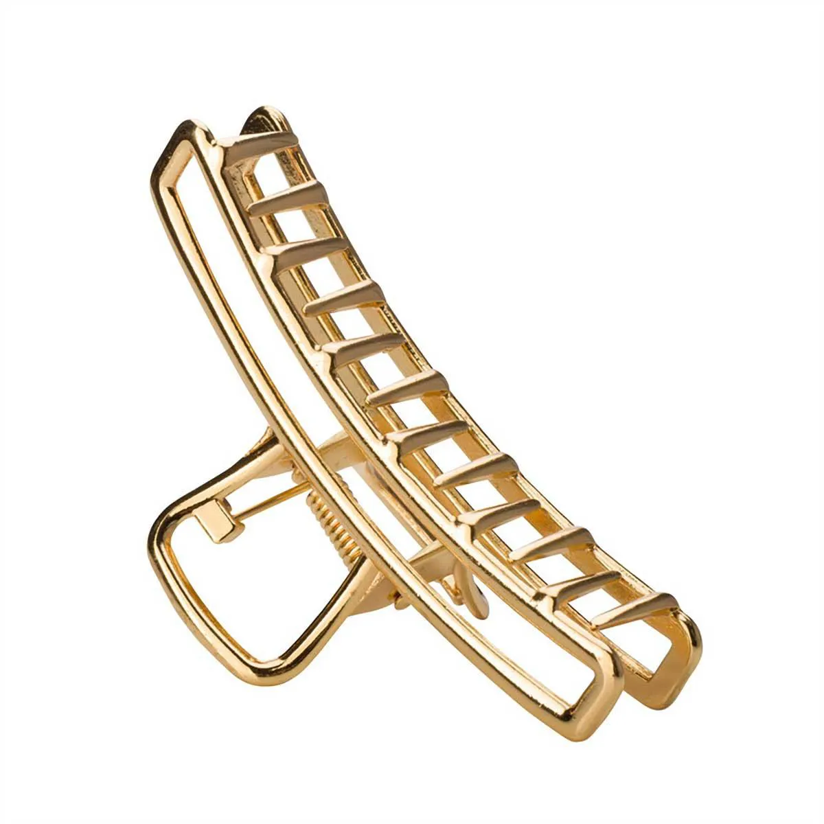 Piranha de Cabelo Needs Metal Dourado Grande 1 Unidade