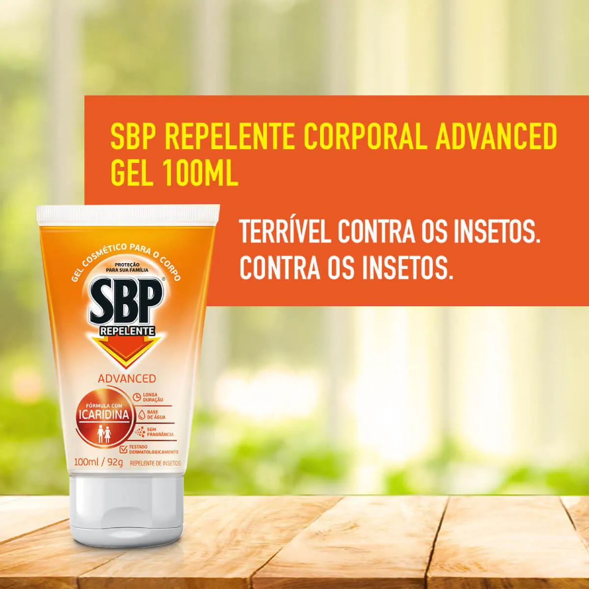 Repelente SBP Advanced Gel 100ml