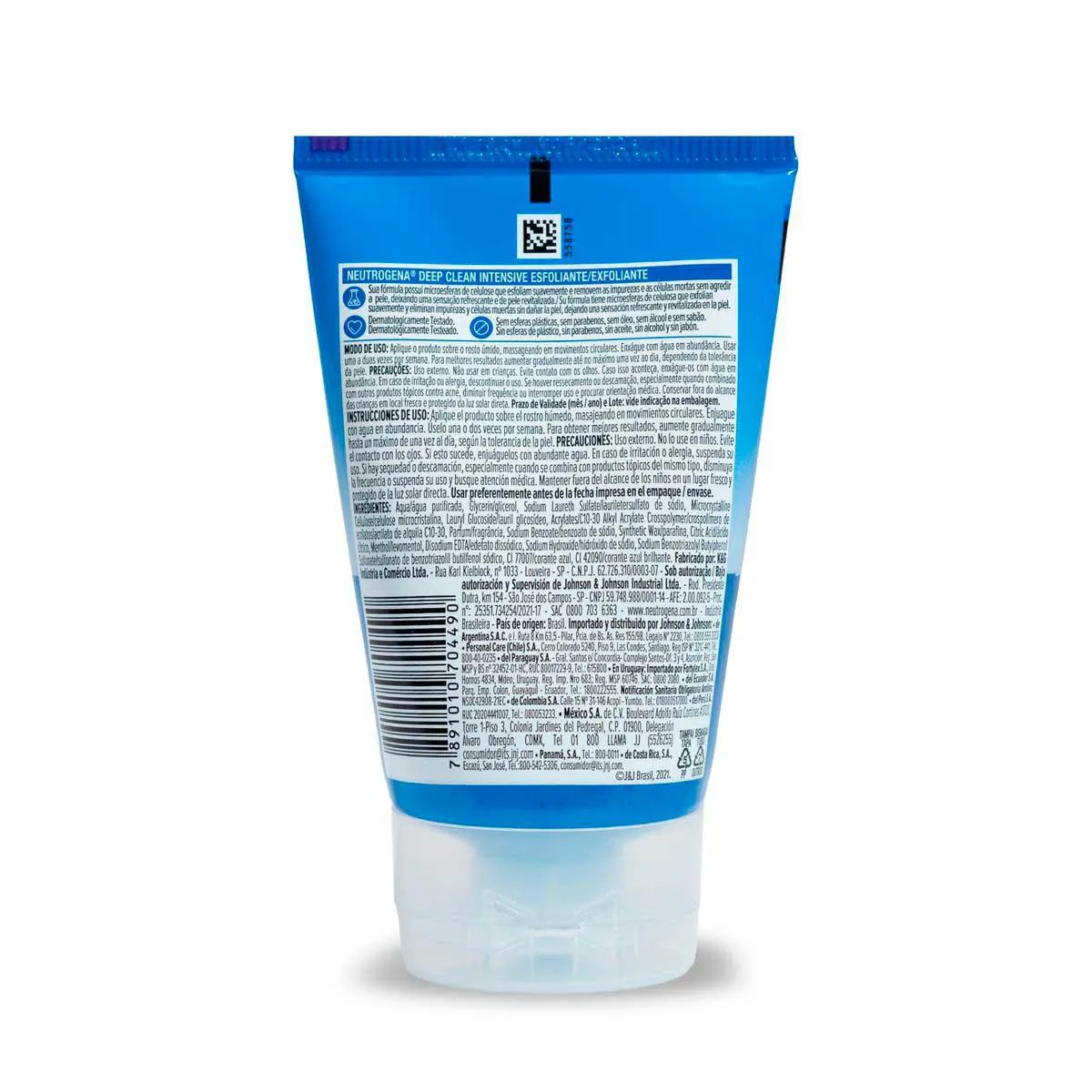 Esfoliante Facial Neutrogena Deep Clean Energizing em Gel com 100g