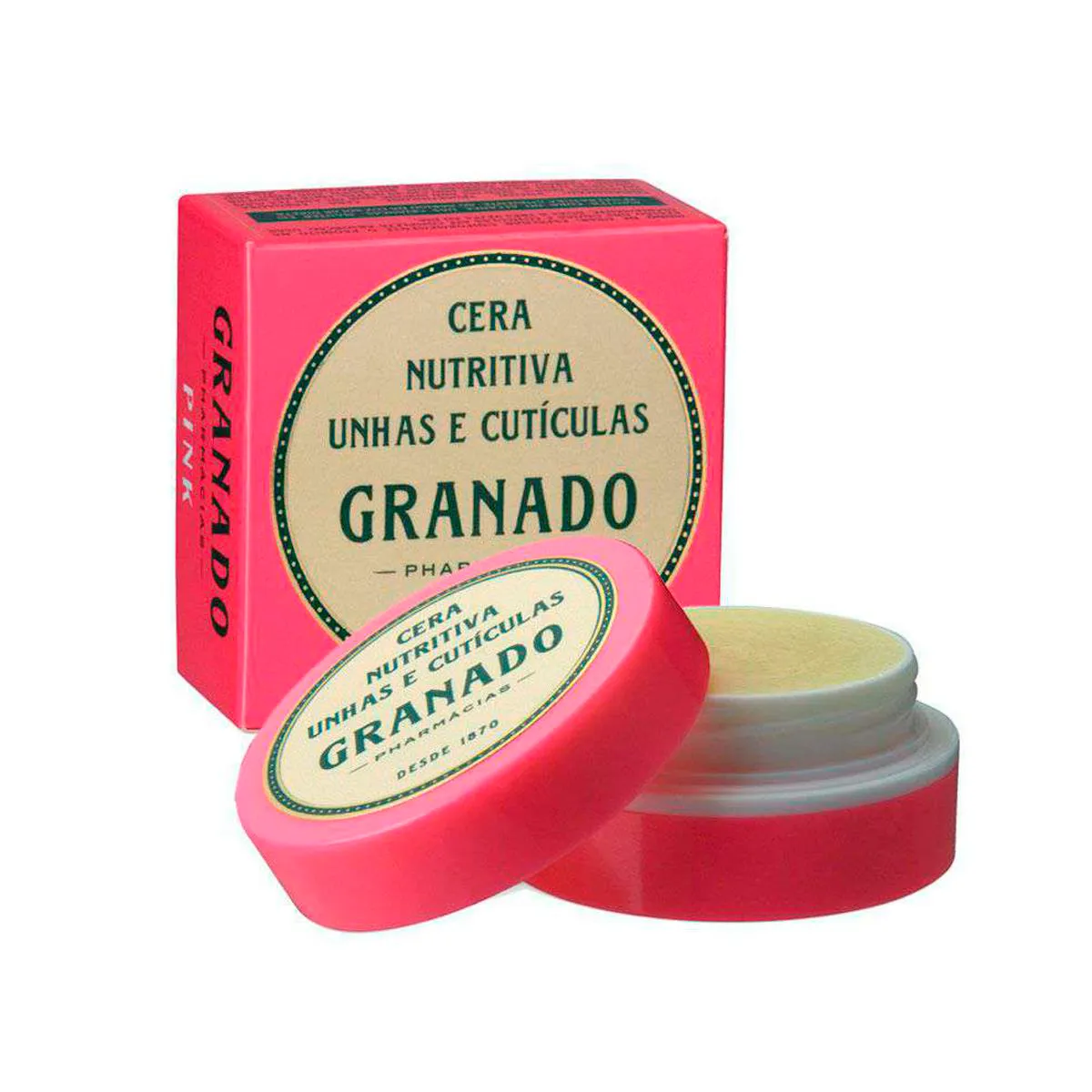 Cera Granado Unhas e Cutículas Nutritiva Pink com 7g