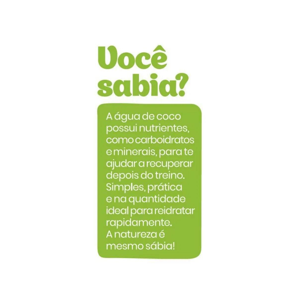 Água de Coco Natural Nutrigood 330ml