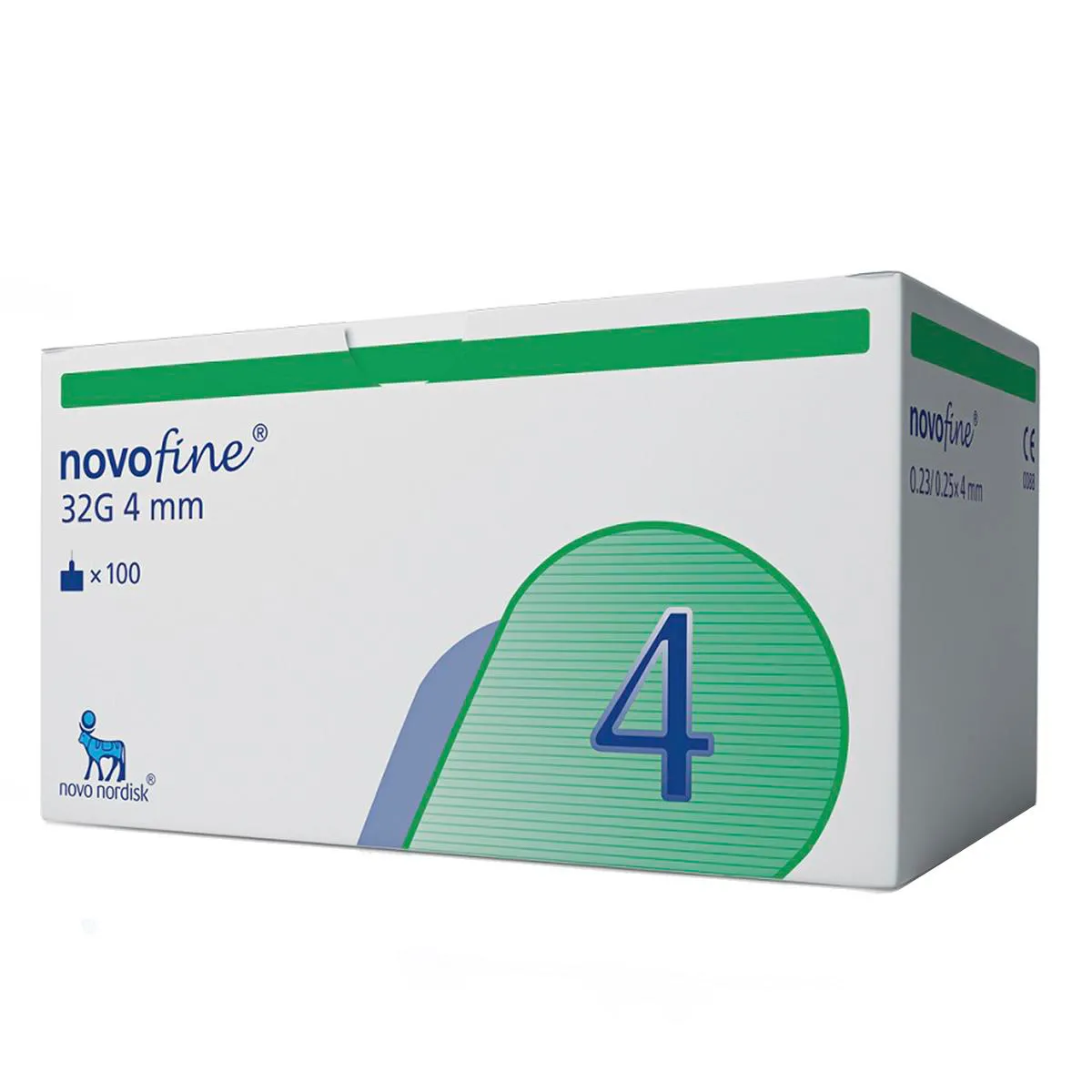 Agulha para Caneta Aplicadora de Insulina Novofine 32G 4mm 100 unidades