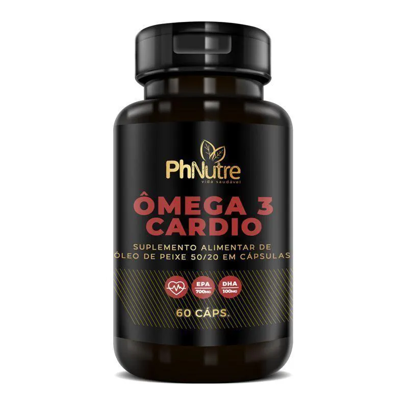 Ômega 3 Cardio Phnutre 60 cápsulas
