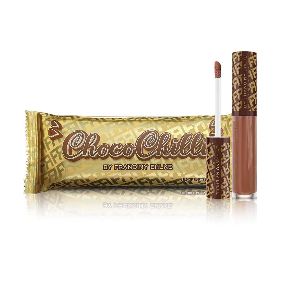 Fran By Franciny Ehlke Chocochilli Gloss Labial Líquido de Volume Edição Limitada Marrom 3,3g