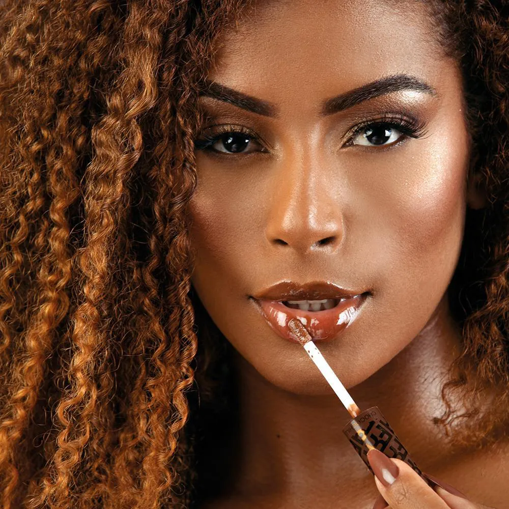 Fran By Franciny Ehlke Chocochilli Gloss Labial Líquido de Volume Edição Limitada Marrom 3,3g