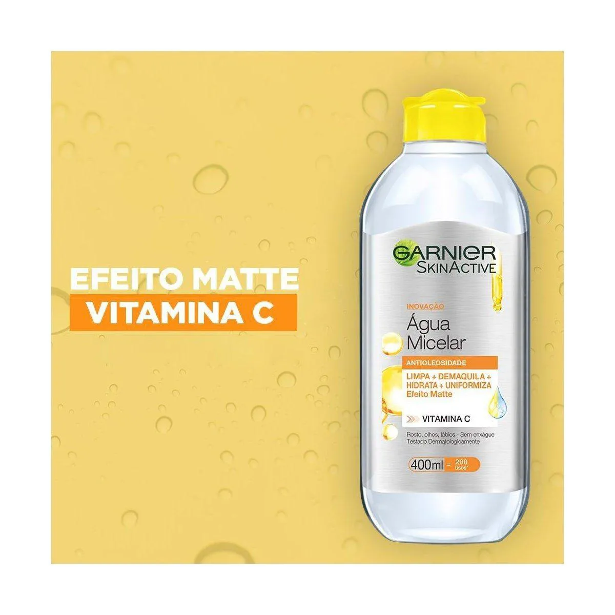 Água Micelar Antioleosidade Garnier 400ml