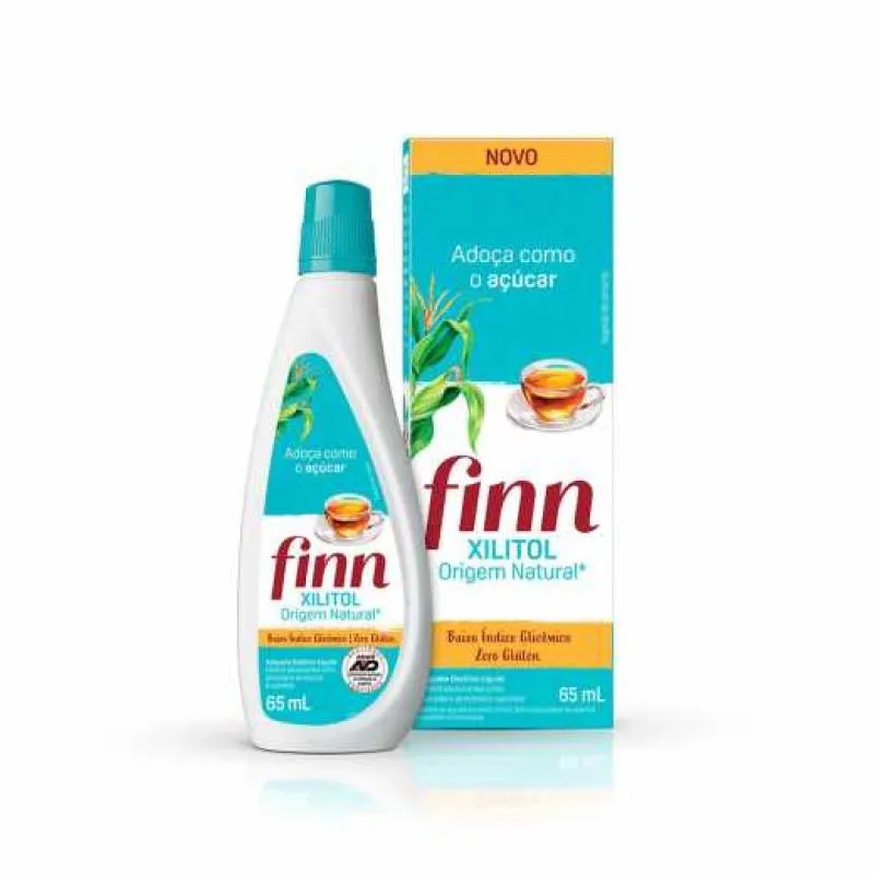 Adoçante Líquido Finn Xilitol 65ml