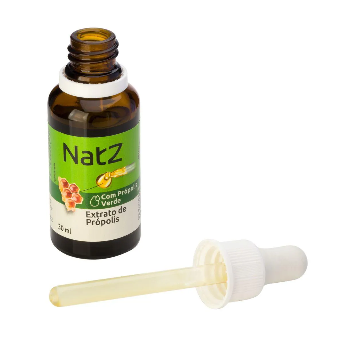 Extrato de Própolis Verde Natz Com Álcool 30ml