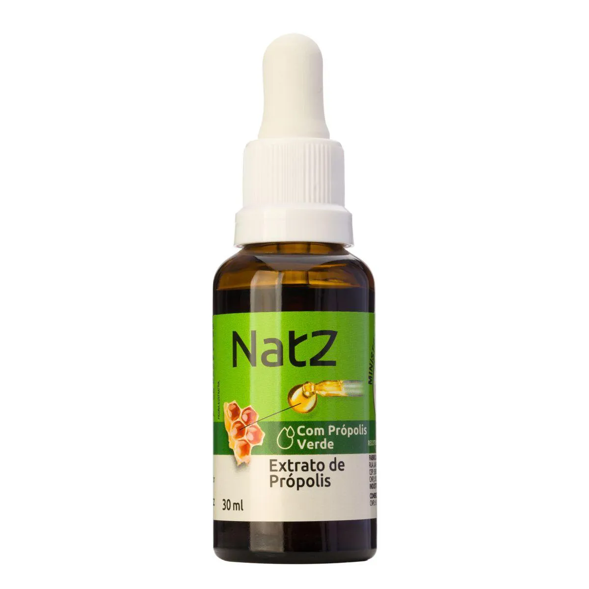 Extrato de Própolis Verde Natz Com Álcool 30ml