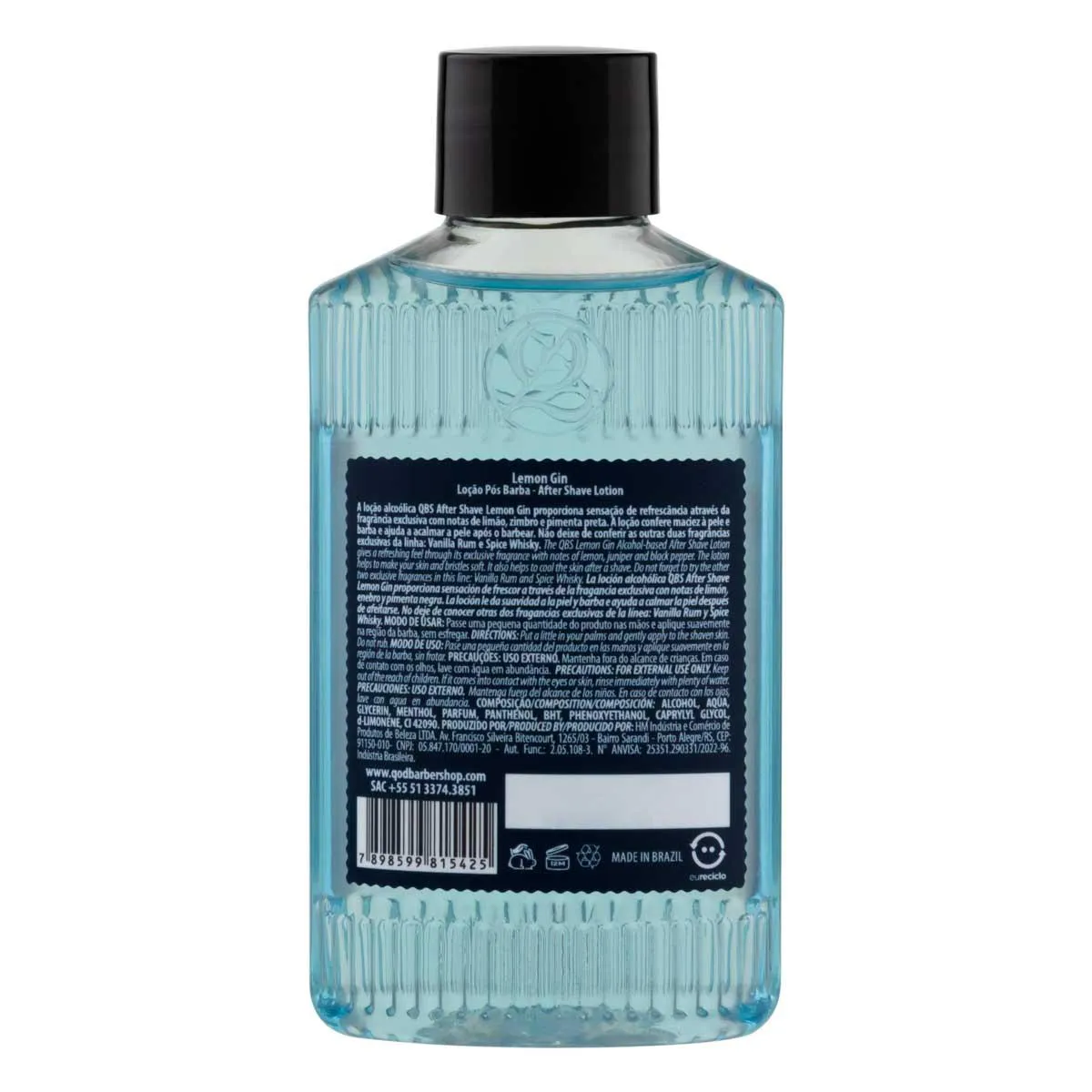 Loção Pós Barba QOD Lemon Gin 100ml